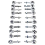 Quarter Midget Go Kart 5/16 Fk Rod Ends Heims & True Jam Nuts -pack Of 20. Fixed Price $64.95.