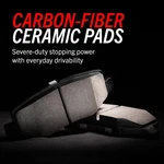 Powerstop Z23 Daily Driver Carbon-fiber Ceramic Brake Pad And Drilled & Slotted. Fixed Price $617.18.
