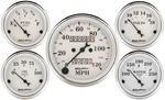 Auto Meter Old Tyme White Gauge Kit Mech Speedo. Fixed Price $459.41.