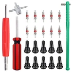 24PCS Tire Valve Stem Puller Installer Tool Kit CORES10PCS TR412. Fixed Price $15.82.