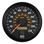 Vdo Vision Range Speedometer 100MM (4 Inch) Diameter 0-220 Mph / 0-320 Kph. Fixed Price $421.45.