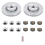 Power Stop K1444-26 Z26 Ceramic Brake Pad And Drilled/slotted Rotor Kit. Fixed Price $547.06.