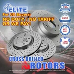 Front And Rear Cross Drilled Rotors For 2011-2013 Infiniti FX50. Fixed Price $384.57.