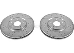 Powerstop For 03-06 Mitsubishi Lancer Front Evolution Drilled & Slotted Rotors. Fixed Price $164.11.