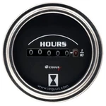 Equus 7000 Classic Series 2" Chrome 0-10,000 Hourmeter Analog Gauge E7210. Fixed Price $61.95.
