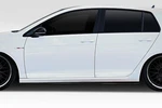 For 2015-2021 Golf Gti Duraflex Rz Side Skirt Splitters Piece. Fixed Price $166.00.