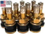 TR501 Tubeless Air Liquid Valve Stems For Truck And Bus Wheels, Clamp-pack Of 10. Fixed Price $41.45.