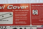 1964-1966 Ford Mustang Scott Drake Cowl Cover F-126. Fixed Price $49.95.