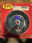 Power Steering Pump Pulley Single Groove Chrome V-belt 5.875" Saginaw Rpc #R8948. Fixed Price $25.99.