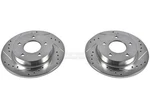 Powerstop For 04-13 Mazda Rear Evolution Drilled & Slotted Rotors Pair. Fixed Price $129.45.