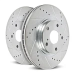 Powerstop JBR742XPR For 96-97 Lexus LX450 Front Evo Drilled/slotted Rotors-. Fixed Price $236.72.