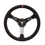 Longacre 52-56797 Steering Wheel 15IN Dished Suede Blk Spokes. Fixed Price $182.09.