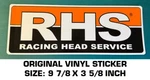 Head Service Rhs Original Vinyl Decal Sticker Racing-engine-performance. Fixed Price $9.40.