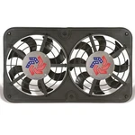 Flex-a-lite 104308 Dual Electric Pull Fan, 12 In, W/ Control. Fixed Price $384.99.