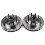 Disc Brake Rotor Set-front Drilled And Slotted Pair Power Stop. Fixed Price $897.99.