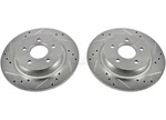 Powerstop For 08-13 Volvo C30 Rear Evolution Drilled & Slotted Rotors Pair. Fixed Price $152.55.