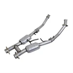 Bbk Cnc High-flow H-pipes With Converter 2.5 For Shorty Headers Mustang 1563. Fixed Price $699.99.