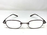 Flex Titanium Tanner Brown 41-17-125 Metal Full Rim Eyeglasses Frame QA94. Fixed Price $40.00.