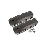 Mr. Gasket 6832BG Fabricated Aluminum Valve Covers - Black Finish. Fixed Price $243.95.