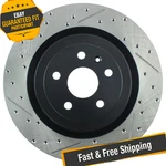 Stoptech 127.62119R Drilled & Slotted Rear Brake Rotor For 10-19 Chevy Camaro. Fixed Price $239.16.