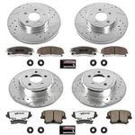 Powerstop Disc Brake Kit Front And Rear Fits Chrysler 300 2005-2020, Dodge. Fixed Price $641.08.