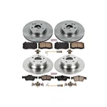 Disc Brake Kit Power Stop KOE4512 Fits 2006 Mercedes E350. Fixed Price $538.99.