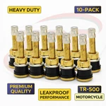 Metal Tubeless Tire Valve Stem For Motorcycle TR-500 10 Pack. Fixed Price $23.87.