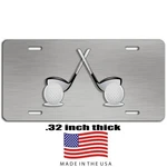Golf Aluminum Vehicle License Plate Car Truck Suv Tag Grey. Fixed Price $16.95.