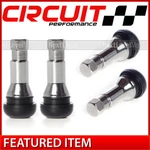 Circuit Performance TR413 Short Chrome Sleeve Snap-in Valve Stems Fits Honda. Fixed Price $8.99.