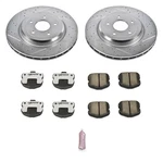 Power Stop K1446-26 Z26 Ceramic Brake Pad And Drilled/slotted Rotor Kit. Fixed Price $457.35.