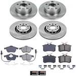Disc Brake Kit Power Stop KOE4197 Fits 99-04 Audi A6 Quattro. Fixed Price $512.99.