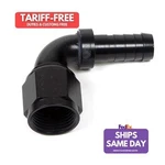 Earls AT709104ERL, One Black Aluminum #4 90 Deg Ano-tuff Auto- Mate Performance. Fixed Price $62.62.
