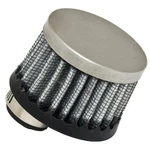 Empi 9053 Chrome Gauze Mini Breather Filter Without Shield, Offset Hole, Each. Fixed Price $17.54.