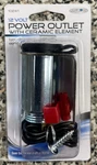 Custom Accessories 12 Volt Power Outlet With Ceramic Element 10241. Fixed Price $7.59.