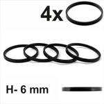 Set Of 4X Spigot Rings 72,6-58,1 Car Alloy Wheels Hub Centric 72.6-58.1 H- Mm. Fixed Price $9.99.