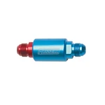 Russell Fuel Filter 650100; Competition, 40MIC Stainless, Red/blue, -08AN Male. Fixed Price $47.95.