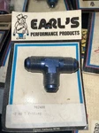 Earls AT982408ERL Adapter Fitting Tee 8AN. Fixed Price $25.00.