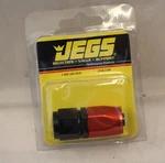 Jegs Performance Products 111002 Red/black Straight Max Flow Hose End. Fixed Price $7.92.