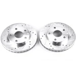 Powerstop JBR590XPR For 91-95 Toyota MR2 Front Evo Drilled/slotted Rotors-. Fixed Price $110.95.