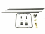 Rrc - Pro Series Single Parachute Mounting Kit Drag Racing Nhra Ihra Adrl. Fixed Price $137.45.