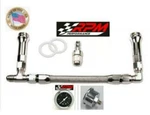 Brawler Fuel Line Carburetor Quick Braided Stainless Gauge F1-A66. Fixed Price $84.95.