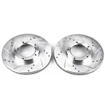 JBR790XPR Powerstop Brake Discs 2-WHEEL Set Front For Toyota Tacoma 1995-2004. Fixed Price $117.59.