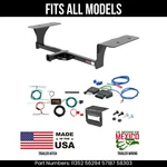 For 16-23 Nissan Maxima Trailer Hitch + 5PIN Wiring Fits All Models Curt Tow Kit. Fixed Price $345.99.