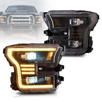 Vland Full Led Projector Headlights Ford F150 2015-17 Front Assembly. Fixed Price $503.99.