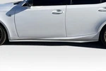 For 2014-2020 Series IS250 IS350 Duraflex Gervana Side Skirt Rocker Panel Spl. Fixed Price $362.00.