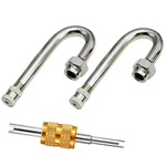 Votnmic Dually Valve Stem EXTENDERS,2PIECES 180 Degree Pack. Fixed Price $28.98.