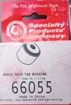 Camber/toe Bushing Specialty Products Company 66055 Dodge Rear. Fixed Price $19.76.