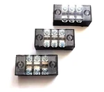 3 Bbt Position 15 Amp Terminal Blocks W/clear Safety Covers. Fixed Price $13.95.