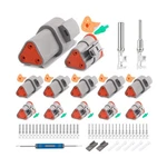 Jrready ST6327-3 Pin Deutsch Dt Gray Connector, Waterproof Electrical Wire .... Fixed Price $29.51.