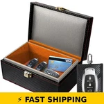 Omkhe Faraday Box For Car Keys - Rfid Signal Blocker & Fob Protector. Fixed Price $40.99.